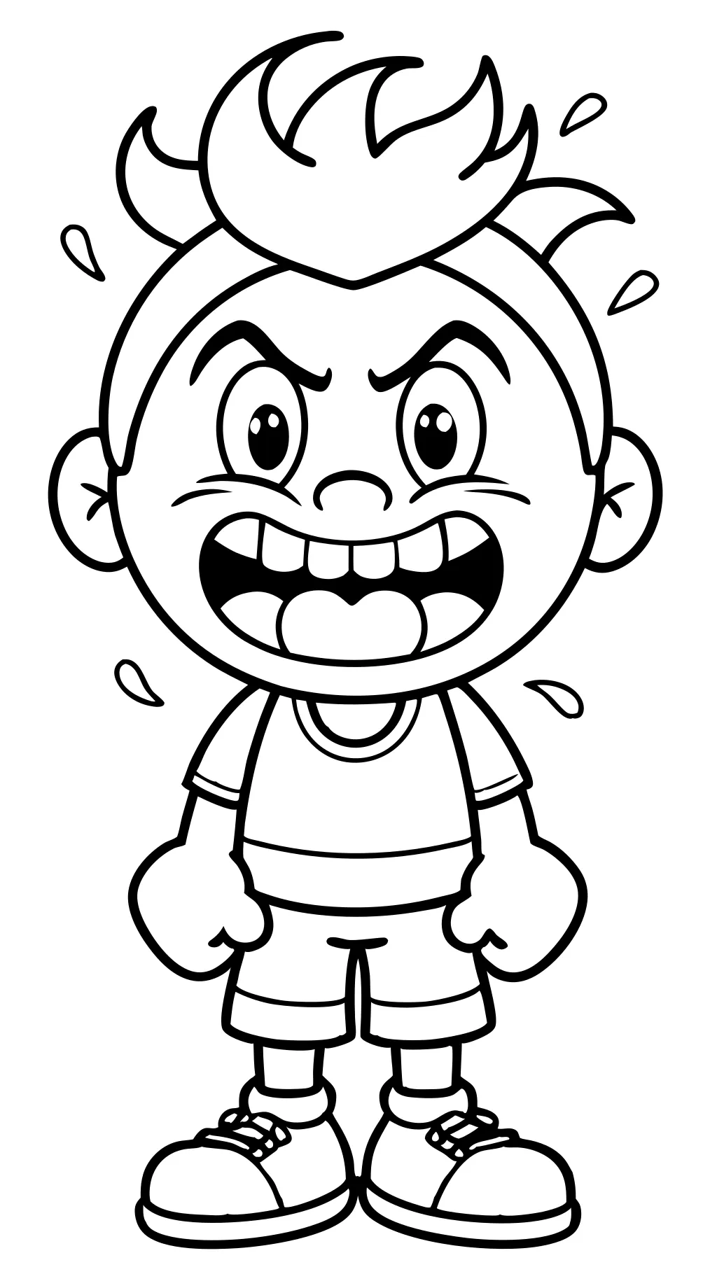 emotion coloring pages printable